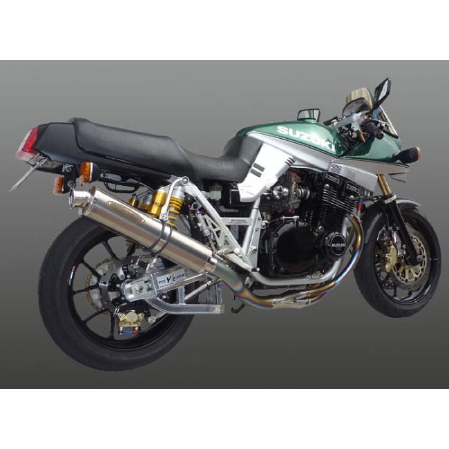 techserfu テックサーフ [ALL TITANIUM Exhaust TYPE-2] オールチタニウムエキゾーストマフラー タイプ-2 GSX1100S KATANA [カタナ] FE SUZUKI スズキ マフラーの画像