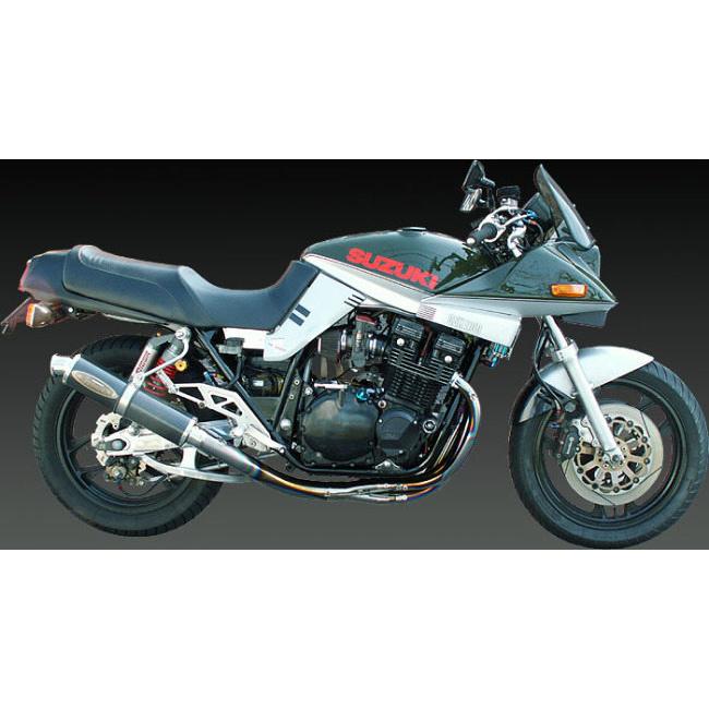 techserfu テックサーフ [ALL TITANIUM Exhaust TYPE-2] オールチタニウムエキゾーストマフラー タイプ-2 GSX1100S KATANA [カタナ] FE SUZUKI スズキ マフラーの画像