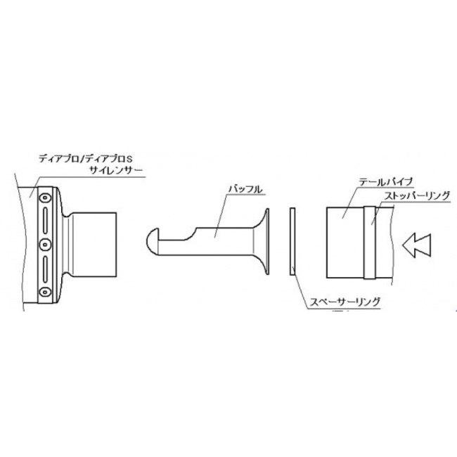 K-FACTORY ケイファクトリー インナーバッフル バッフル・インナーサイレンサー マフラー | K-FACTORY | 03
