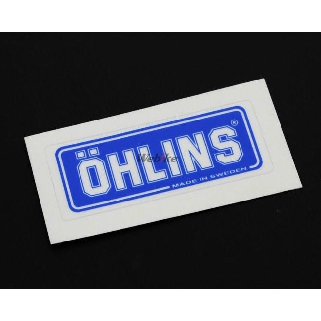OHLINS（オーリンズ） クリアステッカー サイズ：46×18mm (小