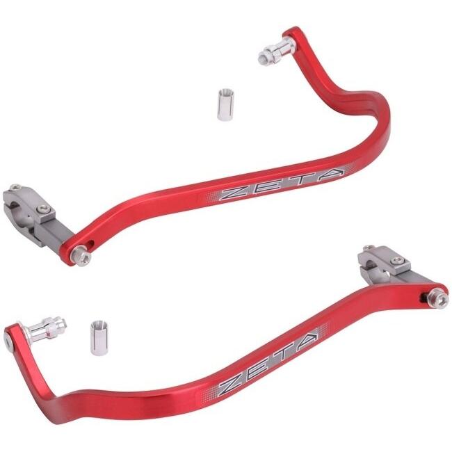 ZETA ジータ アーマーハンドガード レッド ZETA ジータ アーマーハンドガード ベンド(22.2mm) カラー：レッド