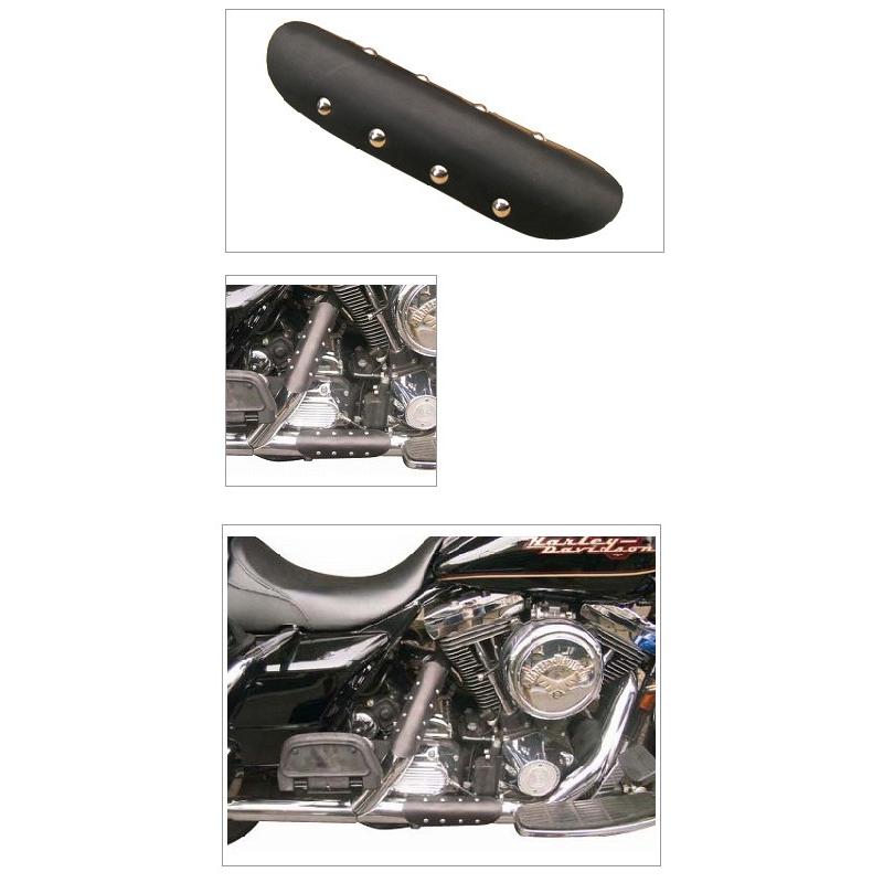 K＆H ケイアンドエイチ マフラープロテクター 汎用 HARLEY-DAVIDSON ハーレーダビッドソン マフラーガード・ヒートガード マフラー