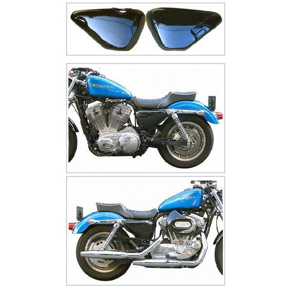 専用 K&H ケイアンドエイチ サイドカバー SPORTSTER [スポーツスター