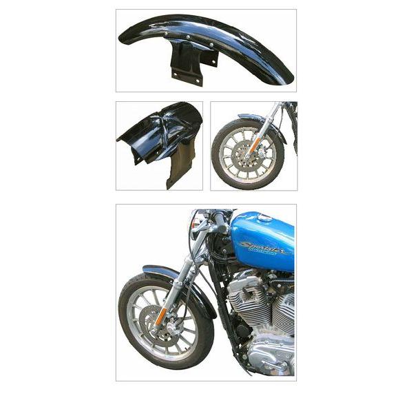 K＆H ケイアンドエイチ 19inchフロントフェンダー SPORTSTER [スポーツスター] -03 HARLEY-DAVIDSON ハーレーダビッドソン フロントフェンダー フェンダー関連の画像