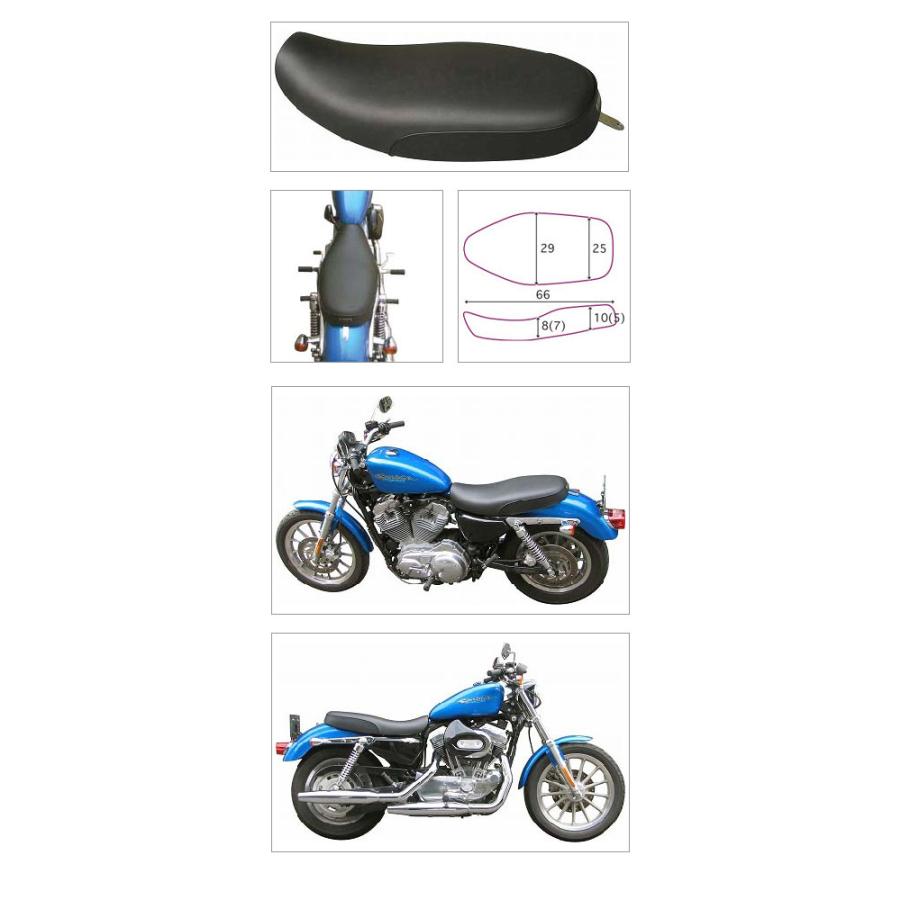 K&H ケイアンドエイチ ダブルシート Bプレーン SPORTSTER [スポーツ