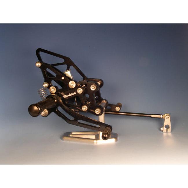 WOODSTOCK ウッドストック バックステップキット ZZR1400 06-/ZX-14R 12-用 ABS仕様車対応 ZX-14R KAWASAKI カワサキ バックステップ ステップ 足回り | woodstock | 02