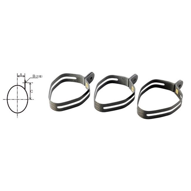 AKRAPOVIC（アクラポビッチ） 汎用サイレンサーバンド ヘキサゴナル