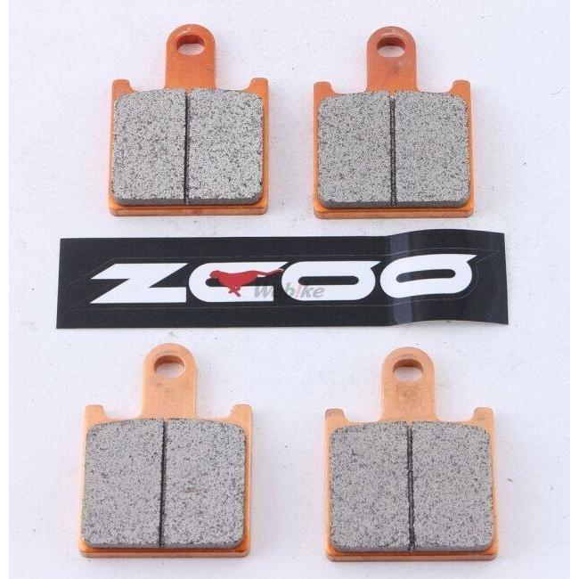 ZCOO ジクー ブレーキパッド セラミックシンタード 1400GTR Ninja ZX-14R ZX-6R Z1000 Z750R ZZR1400 FJR1300AS FJR1300A KAWASAKI カワサキ YAMAHA ヤマハ | ブランド登録なし | 02