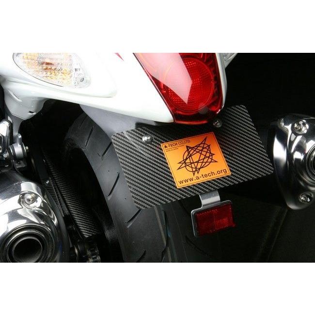 A-TECH エーテック フェンダーレスキット 素材：綾織カーボン GSX1300R ハヤブサ(隼) SUZUKI スズキ フェンダー関連 外装の画像