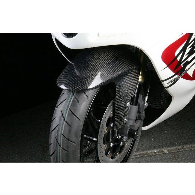 A-TECH エーテック フロントフェンダースペシャル 素材：カーボンケブラー GSX1300R ハヤブサ(隼) SUZUKI スズキ フロントフェンダー フェンダー関連 外装の画像