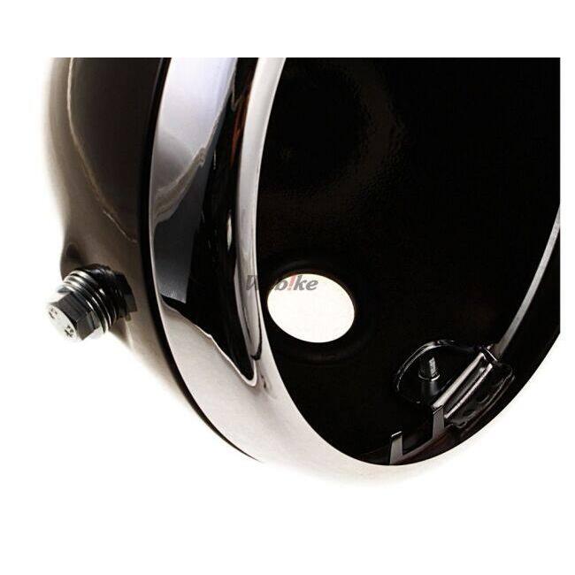 Peyton Place ペイトンプレイス ルーカスタイプ・ヘッドライトケース カラー：ブラック SR400 SR500 YAMAHA ヤマハ ヘッドライト 灯火類 電装系 | ペイトンプレイス | 05