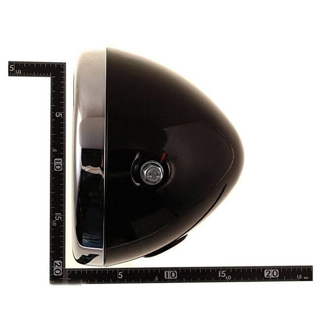 Peyton Place ペイトンプレイス ルーカスタイプ・ヘッドライトケース カラー：ブラック SR400 SR500 YAMAHA ヤマハ ヘッドライト 灯火類 電装系 | ペイトンプレイス | 07