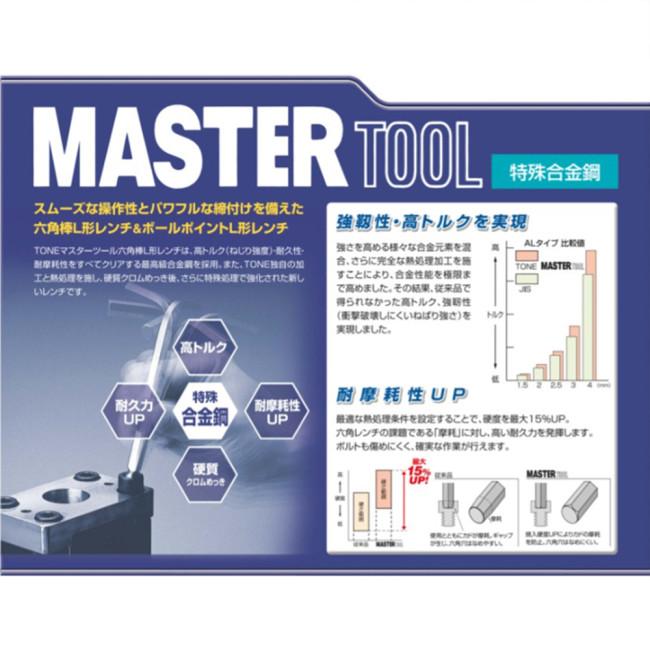 TONE トネ ボールポイントL形レンチ ボールポイント（ミリ） ヘックスレンチ ハンドツール | TONE | 02
