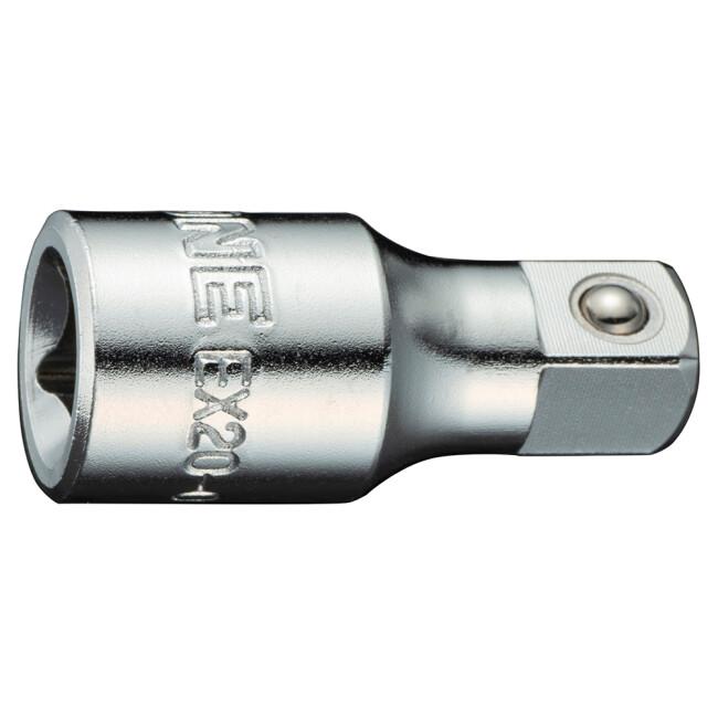 TONE トネ 6.35mm (1/4”) エクステンションバー 全長：28（mm） ソケット ハンドツール | TONE | 01