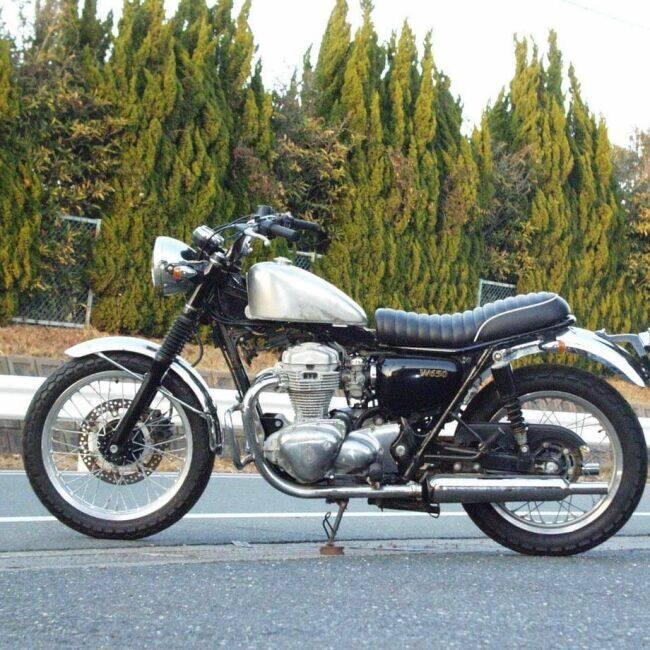 BIGCEDAR（ビッグシーダー） アルミタンク T-4 W650 KAWASAKI カワサキ