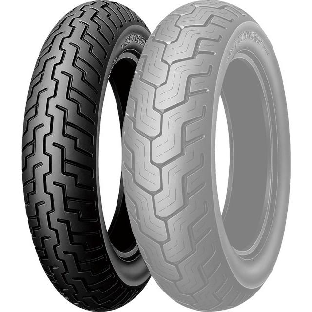 DUNLOP D404 kabuki　フロントタイヤ 100/90-19 DUNLOP ダンロップ Kabuki D404F 100/90-19 M/C 57H TL フロント