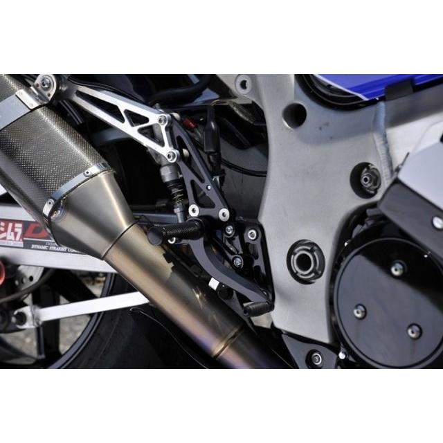 WOODSTOCK ウッドストック バックステップキット カラー：オールブラック GSX1300R 隼 SUZUKI スズキ バックステップ ステップ 足回り | woodstock | 03