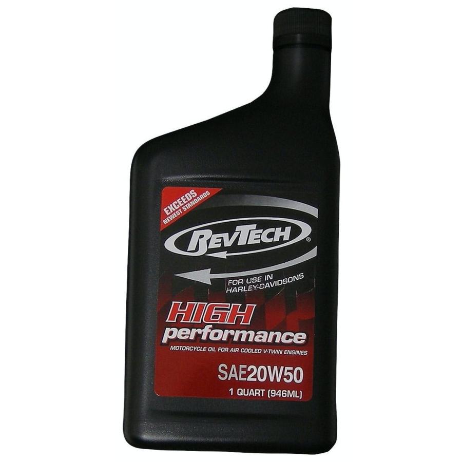 RevTech レブテック エンジンオイル 【20W50】【4サイクルオイル】 容量：946ml (1クオート) ハーレーダビッドソン その他 HARLEY-DAVIDSON 4サイクルオイル | REVTECH