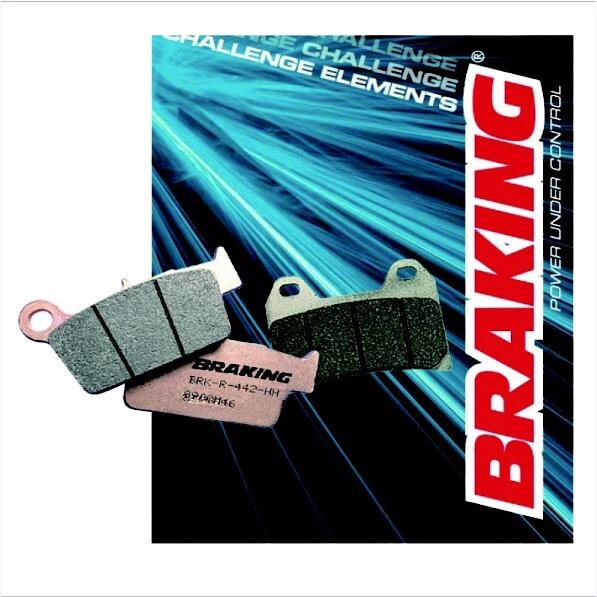 BRAKING ブレーキング メタルブレーキパッド(CM44) CRM50 KLX125 DF200 ジェベル125 ジェベル200 CRM80 Dトラッカー125 ブレーキパッド ブレーキ | BRAKING