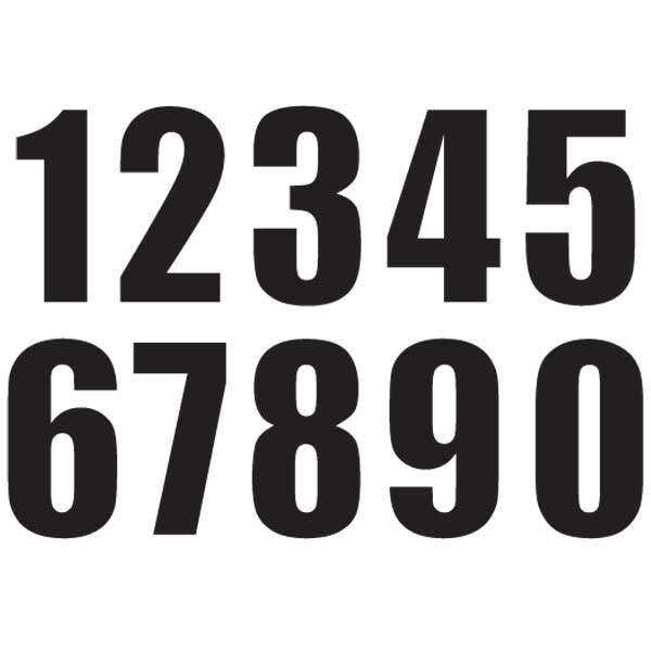 MOTION モーション スタンダードナンバーズ MX2 ゼッケン 数字：0 ゼッケンナンバー 外装 | モーション | 01