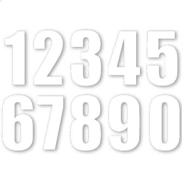 MOTION モーション スタンダードナンバーズ ED2 ゼッケン 数字：0 ゼッケンナンバー 外装 | モーション | 01