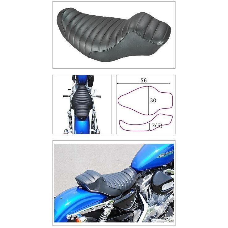K&H スポーツスター　シート K&H ケイアンドエイチ ダックテール SPORTSTER [スポーツスター] 04-07