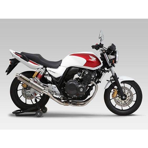YOSHIMURA ヨシムラ 機械曲チタンサイクロン (ABS付き車両対応) TT （チタンカバー）/重量（STD9.1kg）：5.5kg CB400SB Revo CB400SF HONDA ホンダ マフラー | ヨシムラ | 01