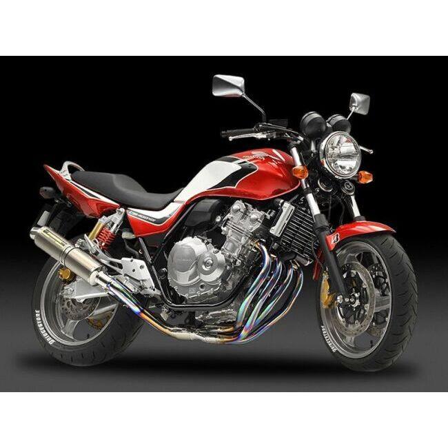 YOSHIMURA ヨシムラ 機械曲チタンサイクロン (ABS付き車両対応) TT （チタンカバー）/重量（STD9.1kg）：5.5kg CB400SB Revo CB400SF HONDA ホンダ マフラー | ヨシムラ | 03