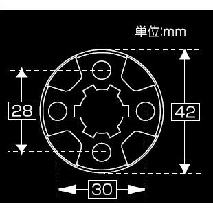 SHIFT UP シフトアップ アルミドライブスプロケットロックプレート NSF100 XR100モタード XR50モタード エイプ100 タイプD ゴリラ モンキー HONDA ホンダ | シフトアップ | 01