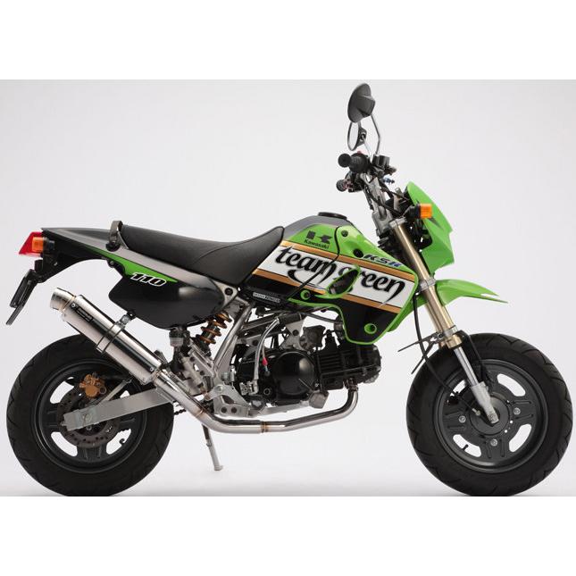 KSR110 KL110A 06-08 ビームス R-EVO フルエキ マフラー BEAMS（ビームス） R-EVO フルエキゾーストマフラー サイレンサー