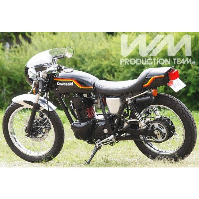 WM ダブルエム ステンレスチェーンケース ステンレス 250TR W400 W650 KAWASAKI カワサキ チェーンガード フレーム | WM