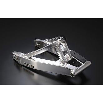 OVER オーヴァー スイングアーム リブ付スタビライザー付 10cmロング ディスクブレーキ車用 カラー：シルバー XR100モタード XR50モタード HONDA ホンダ 足回り