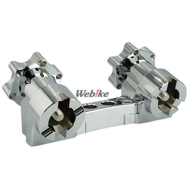 SHIFT UP シフトアップ ビレットハンドルブラケット＆ノブセット モンキー HONDA ホンダ ハンドルポスト・ハンドルライザー ハンドル周辺パーツ ハンドル | シフトアップ | 04