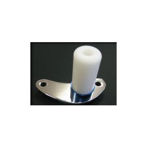 BURIAL ベリアル チャンバープロテクター ライブDIOチャンバー用II カラー：ブラック / 本体カラー：メッキ ライブDIO[ライブディオ]  HONDA ホンダ フレーム | BURIAL | 01