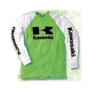 カワサキ Kawasaki ロングフォーMXシャツ オフロードジャージ