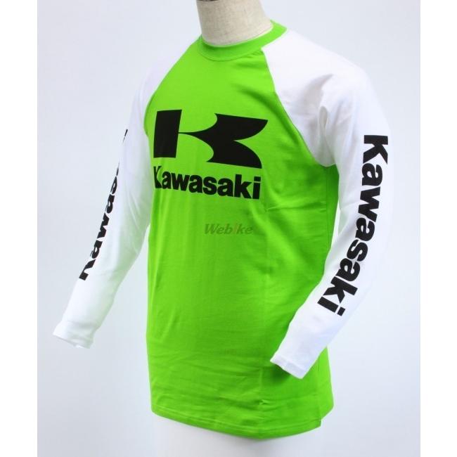 カワサキ Kawasaki ロングフォーMXシャツ オフロードジャージ