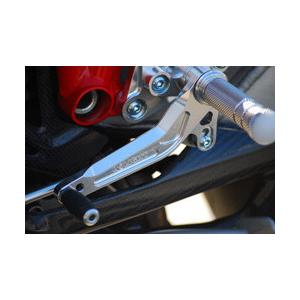 de LIGHT ディライト ステップキット 4ポジションタイプ カラー：シルバー 1098 1098S 1098R 1198 1198S 848 DUCATI ドゥカティ バックステップ ステップ | de LIGHT | 06