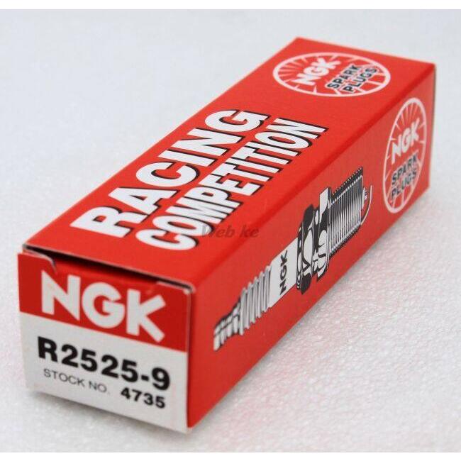 NGK エヌジーケー レーシングプラグ R2525-9 4735 DUCATI ドゥカティ Vespa プラグ 点火系 エンジン | NGK | 01