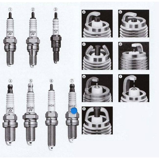 NGK エヌジーケー 標準プラグ CR9EB 6955 ADIVA アディバ APRILIA アプリリア GILERA ジレラ MV AGUSTA アグスタ PIAGGIO ピアジオ プラグ 点火系 エンジン | NGK | 08