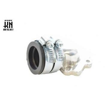 KN企画 ケイエヌキカク ビッグキャブ用 マニホールド (丸筒シリーズ) アクシス90 アプリオ グランドアクシス ジョグ90 ジョグアプリオ タイプ2 スーパージョグZ | KN企画 | 01