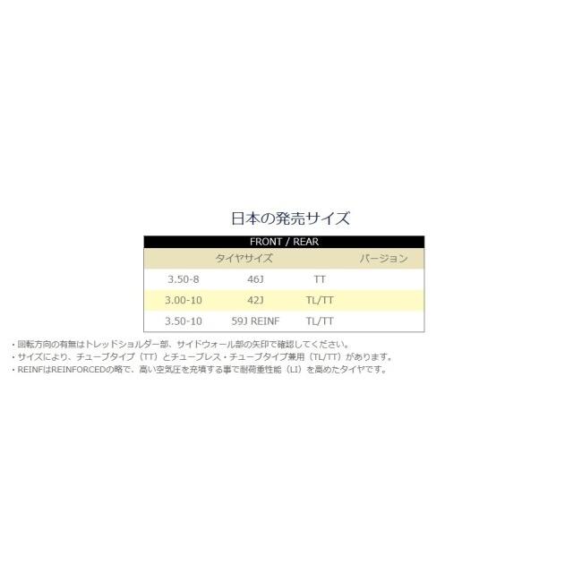 MICHELIN ミシュラン S83 【3.50-10 59J REINF TL/TT】 タイヤ HONDA ホンダ YAMAHA ヤマハ SUZUKI スズキ KAWASAKI カワサキ Vespa ベスパ KYMCO キムコ PGO | ミシュラン | 02
