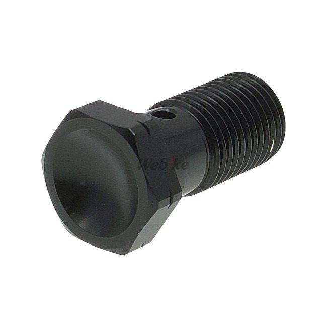 SWAGE-LINE スウェッジライン バンジョーボルト・シングル カラー：ブラック バンジョーボルト ブレーキ | SWAGE-LINE | 01