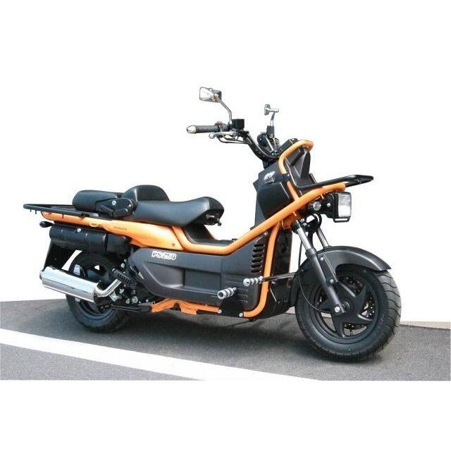 HONDA PS250 フロントキャリア　リアキャリア KIJIMA（キジマ） PS250 フロントオーバーキャリア BK HONDA ホンダ