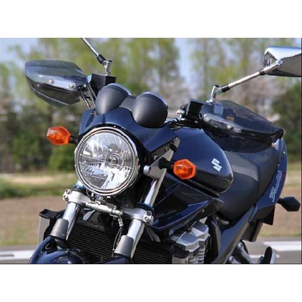 CHIC DESIGN シックデザイン ガイラガントレット スクリーンカラー：スモーク バンディット1250 SUZUKI スズキ ハンドガード・ナックルガード ハンドル