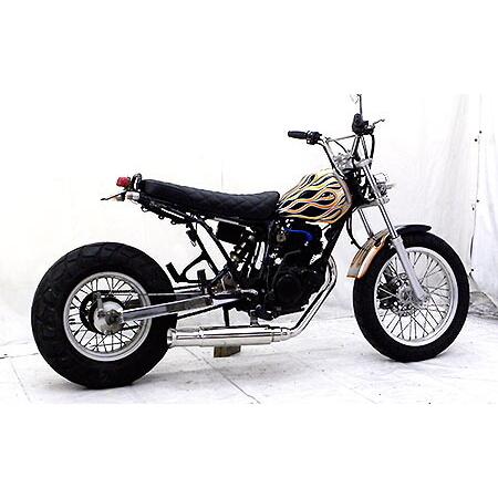 tw200用ウィルズウィンステンレススチールマフラー WirusWin（ウイルズウィン） オープンエンドマフラー TW200 TW225E