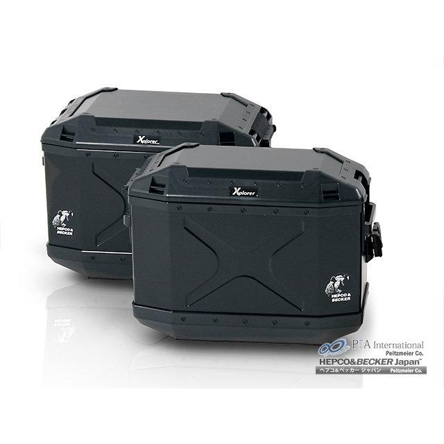 HEPCO＆BECKER ヘプコ＆ベッカー サイドケース Xplorer／エクスプローラー 40 タイプ：右側 サイドケースホルダー搭載車 パニアケース 車体用バッグ・ケース | ヘプコ＆ベッカー