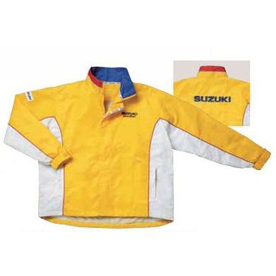 TEAM SUZUKI イエローツナギ半袖サイズ、LL