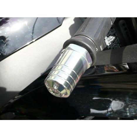 AGRAS アグラス バーエンド カラー：ブルー ZX-10R ZX-6R KAWASAKI カワサキ ハンドル | Agras | 01