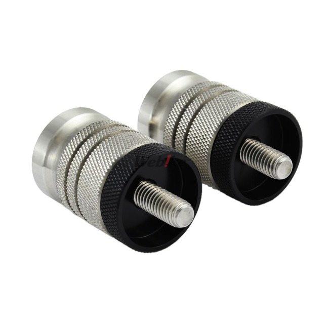 BABYFACE ベビーフェイス ハンドルバーエンド ロング カラー：ステンレス KAWASAKI カワサキ バーエンド ハンドル | babyface | 05