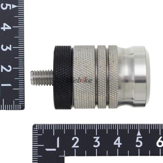 BABYFACE ベビーフェイス ハンドルバーエンド ロング カラー：ステンレス KAWASAKI カワサキ バーエンド ハンドル | babyface | 06